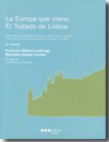 Portada de libro "La Europa que viene: el Tratado de Lisboa"